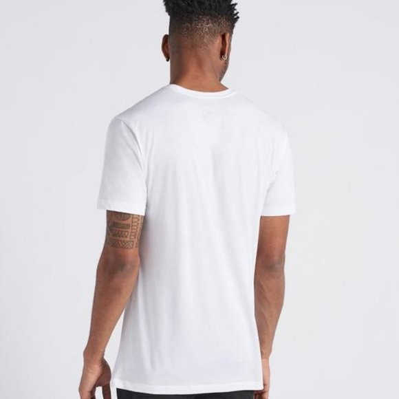 POLO Ralph Lauren SUPREME COMFORT CREWNECK TEE T-Shirt White Blue Pony PL86FR - Picture 2 of 6